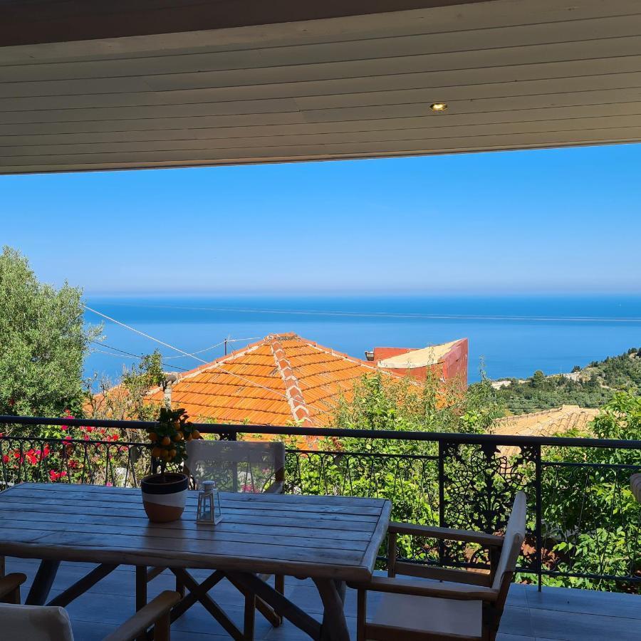 Pure Blue House Villa Athanion Bagian luar foto