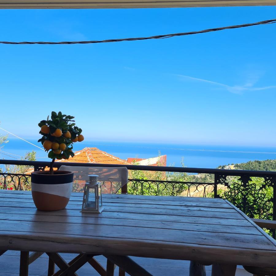 Pure Blue House Villa Athanion Bagian luar foto