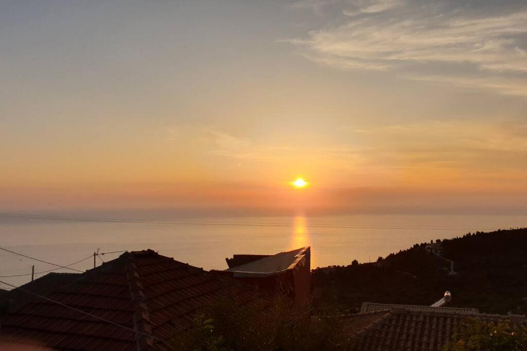 Pure Blue House Villa Athanion Bagian luar foto